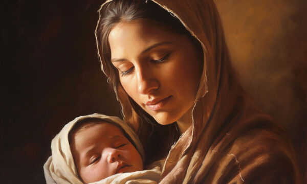 Sarah, the matriarch of faith, with a graceful demeanor and wise Sarah, the matriarch of faith, with a graceful demeanor and wise